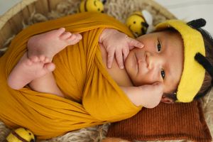 Adorable Tin Tin's Two-Week-old Photoshoot Journey: Part 1