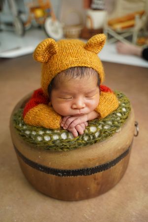 Adorable Tin Tin's Two-Week-old Photoshoot Journey: Part 3