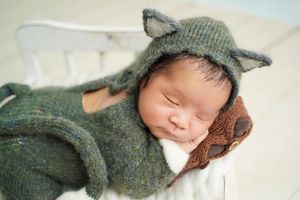 Adorable Tin Tin's Two-Week-old Photoshoot Journey: Part 2